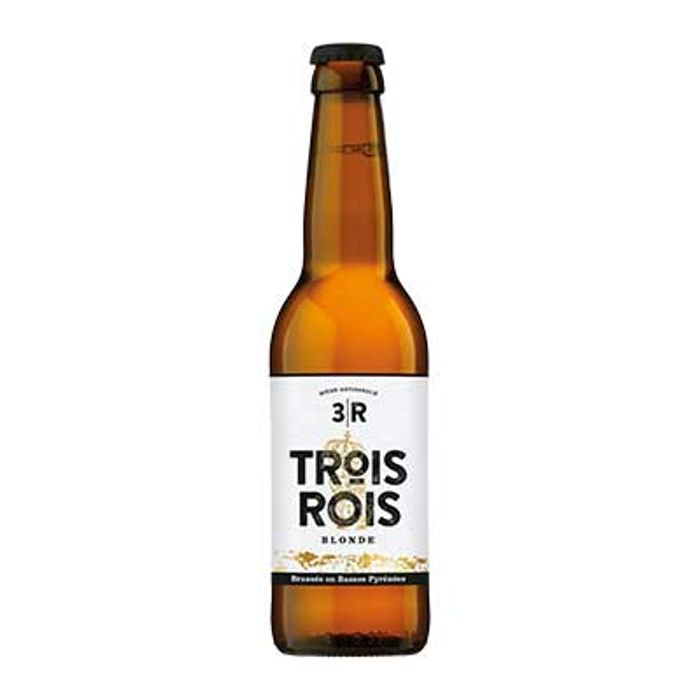 Bière Trois Rois   Blonde Bio 5°