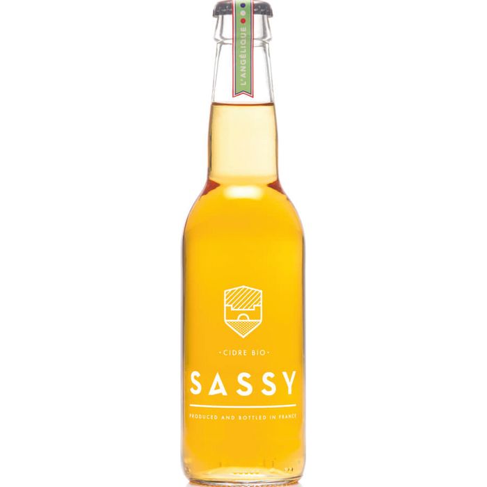 Cidre demi-sec Sassy L'Angelique Bio 4°
