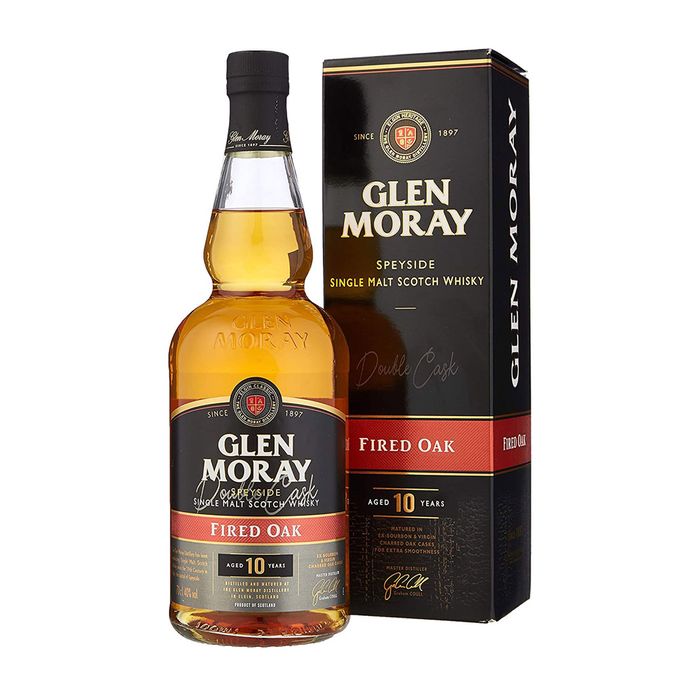 Single Malt Whisky Glen Moray Fired Oak 10 ans 40°