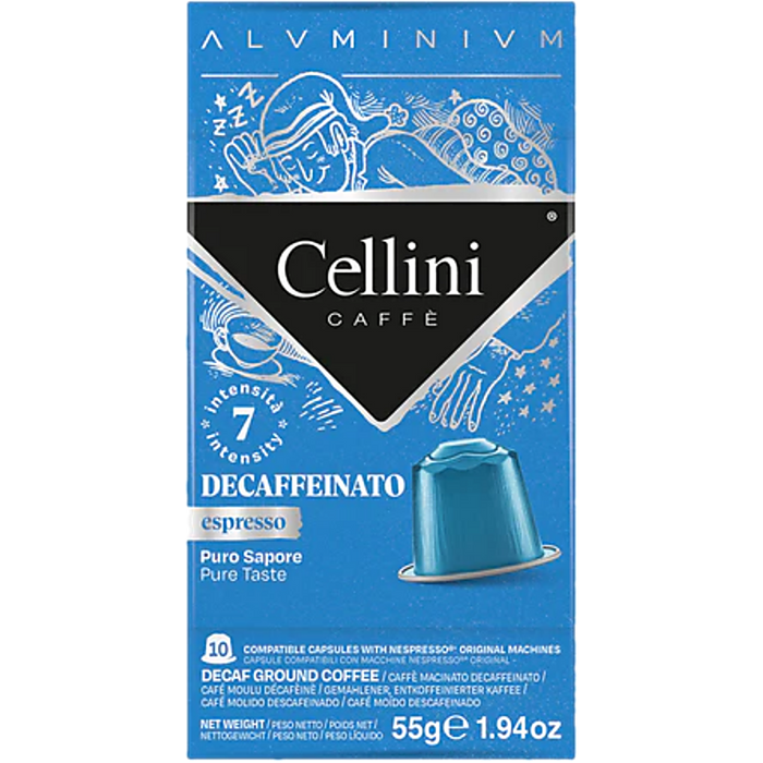 Café en dosette Cellini Decaffeinato Déca