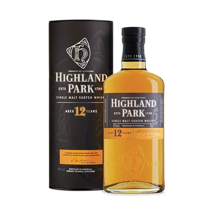 Single Malt Whisky Highland Park   12 ans 40°