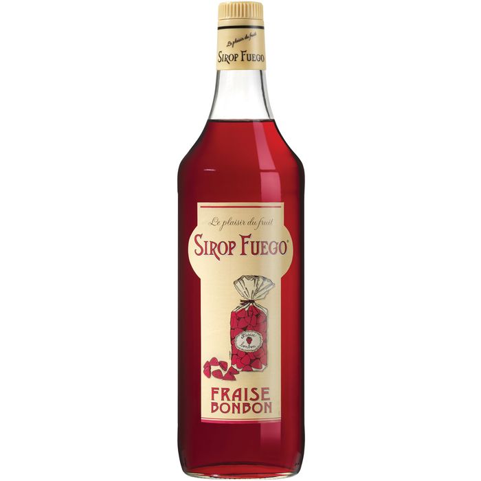 Sirop Fuego   Fraise bonbon