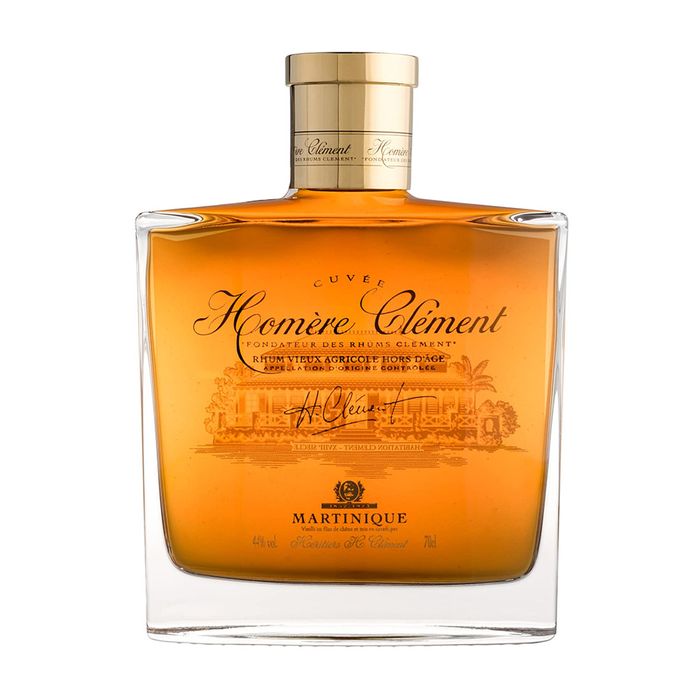 Rhum Vieux Agricole Clement Cuvée Homère Hors d'âge 44°