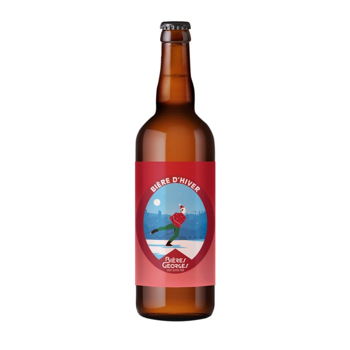 Bière Amber Ale Georges Hiver Ambrée 6°