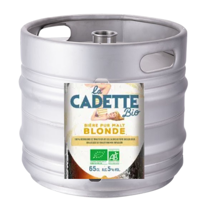 Bière Pale Lager La Cadette   Blonde 5°