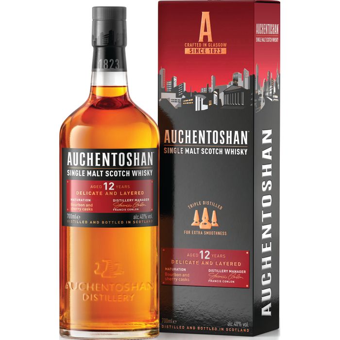Single Malt Whisky Auchentoshan   12 ans 40°