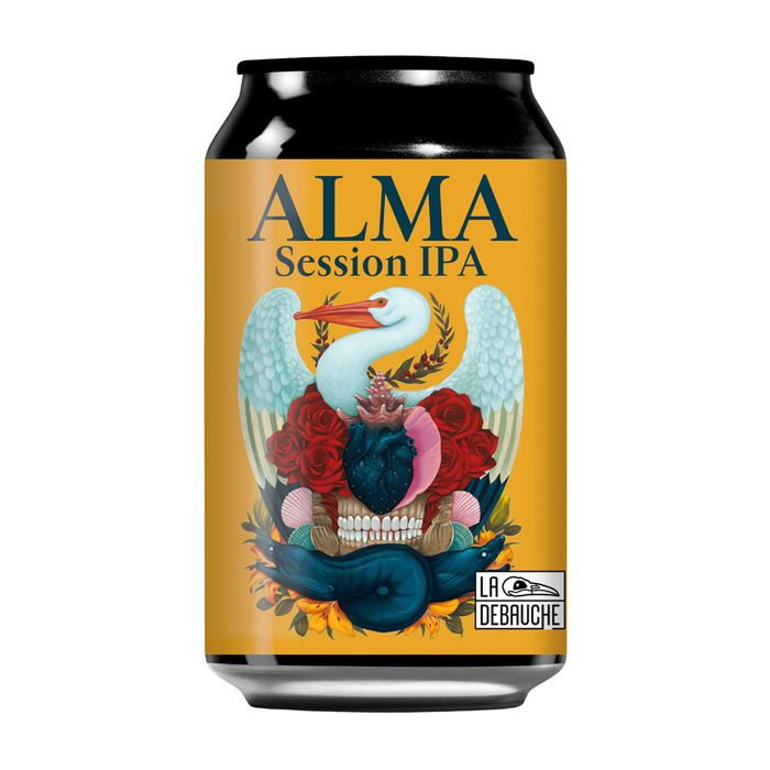 Bière IPA La Debauche Alma Blonde 4.5°