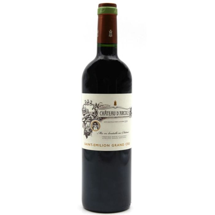AOP Saint-Emilion grand cru Rouge Château d'Arcole   Bio 2022