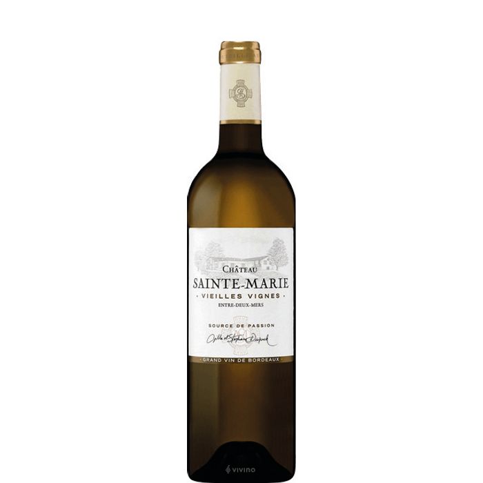 AOP Entre-deux-Mers Sec Blanc Château Sainte Marie Vieilles Vignes 2021