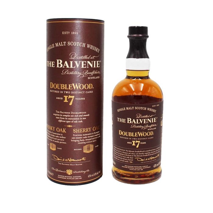 Single Malt Whisky Balvenie   17 ans 43°