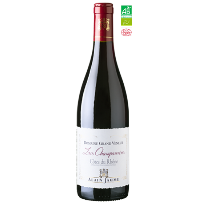 AOP Côtes du Rhône Rouge Les Champauvins   Bio 2019