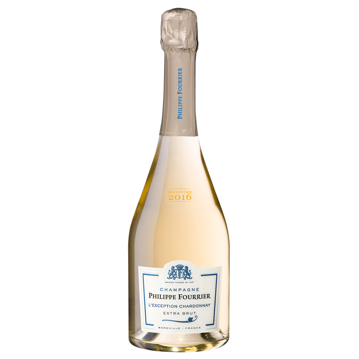 AOP Champagne Extra-brut Blanc Philippe Fourrier L'Exception Chardonnay 2016