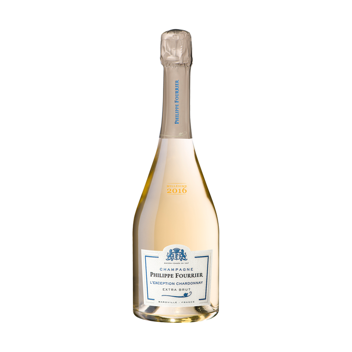AOP Champagne Extra-brut Blanc Philippe Fourrier L'Exception Chardonnay 2016