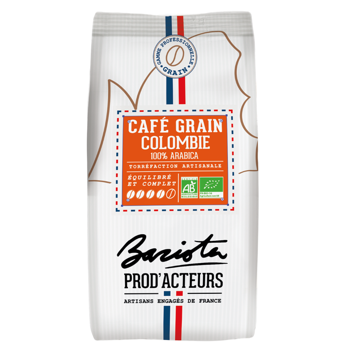 Café en grain Prod'Acteurs Barista Colombie Bio