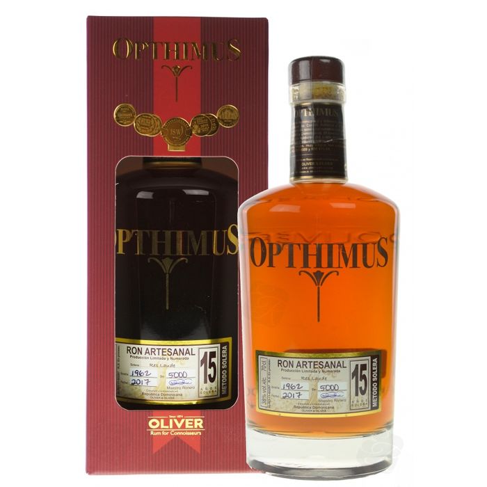 Rhum Vieux Opthimus   15 ans 38°
