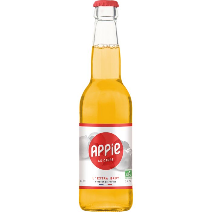 Cidre extra-brut Appie   Bio 6°