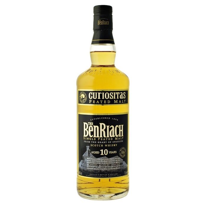 Single Malt Whisky Benriach Curiositas 10 ans 46°