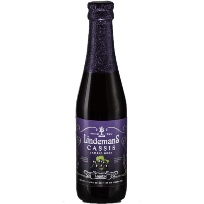 Bière Fruitée Lindemans   Cassis Rubis 3.5°