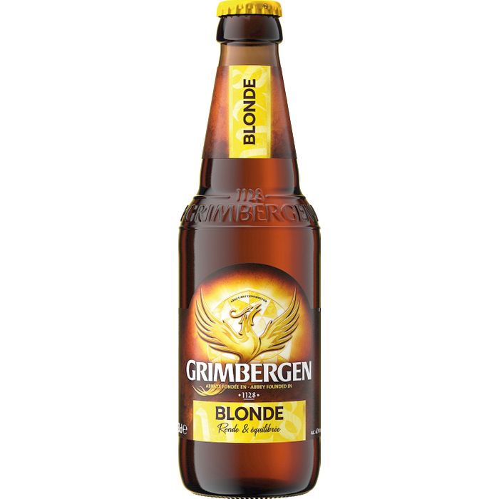 Bière Abbaye Grimbergen   Blonde 6.7°