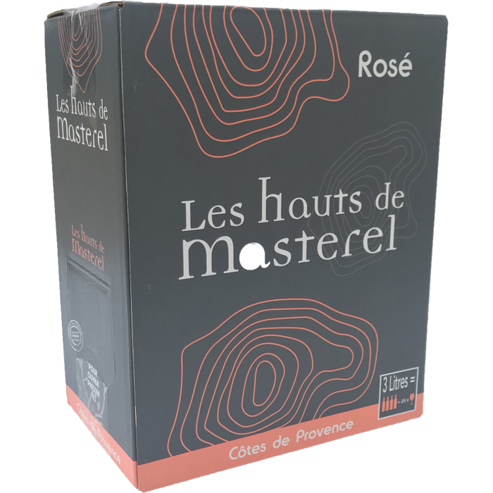AOP Côtes de Provence Rosé Les Hauts de Masterel