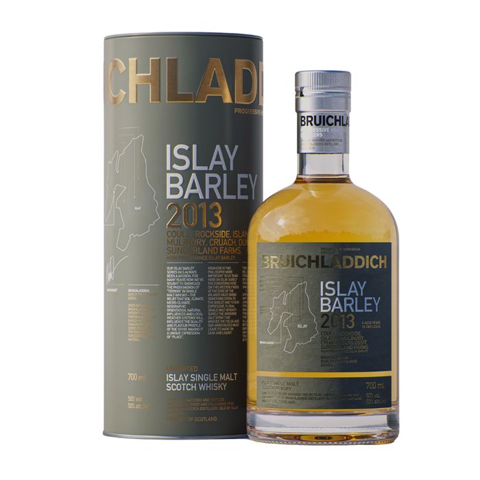 Single Malt Whisky Bruichladdich Islay Barley 2013 50°
