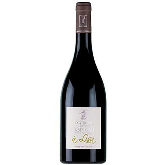 IGP Var Rouge Domaine des Aspras A Lisa Bio 2019