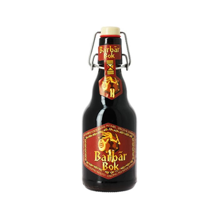 Bière Strong Ale Barbar Bok Brune 8°