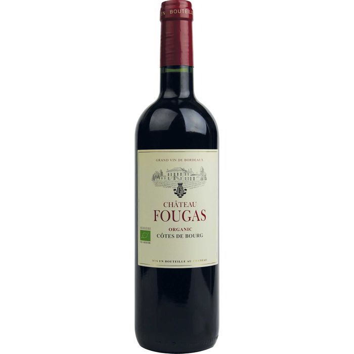 AOP Côtes de Bourg Rouge Château Fougas   Bio 2019