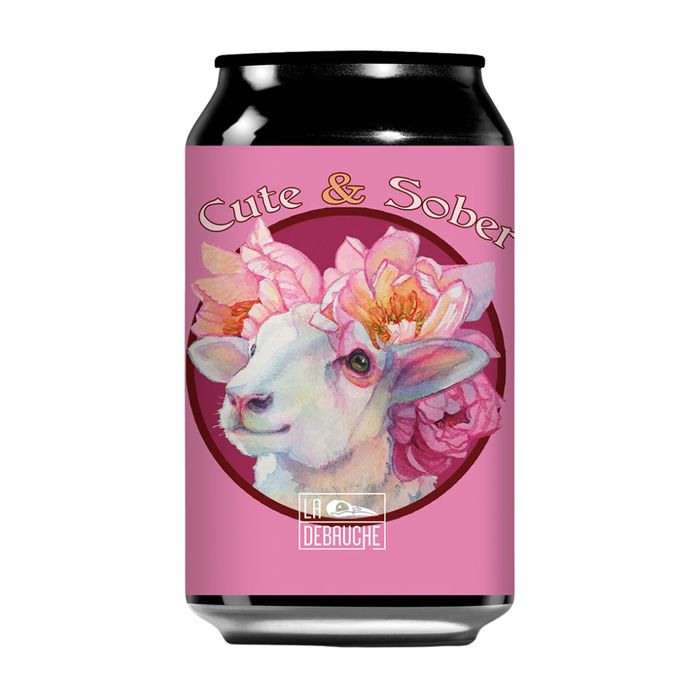 Bière La Debauche Cute And Sober Framboise Rubis SA
