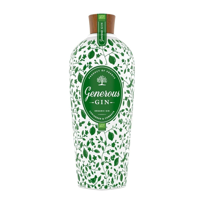 Gin français Generous Organic 44° Bio