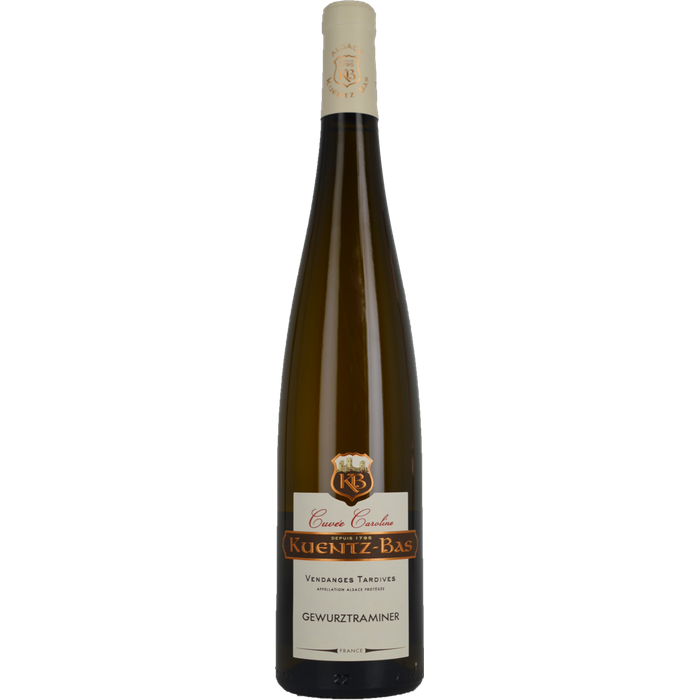 AOP Alsace Blanc Domaine Kuentz Bas Gewurztraminer Vendanges Tardives 2020
