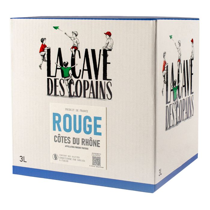 AOP Côtes du Rhône Rouge Cave Des Copains