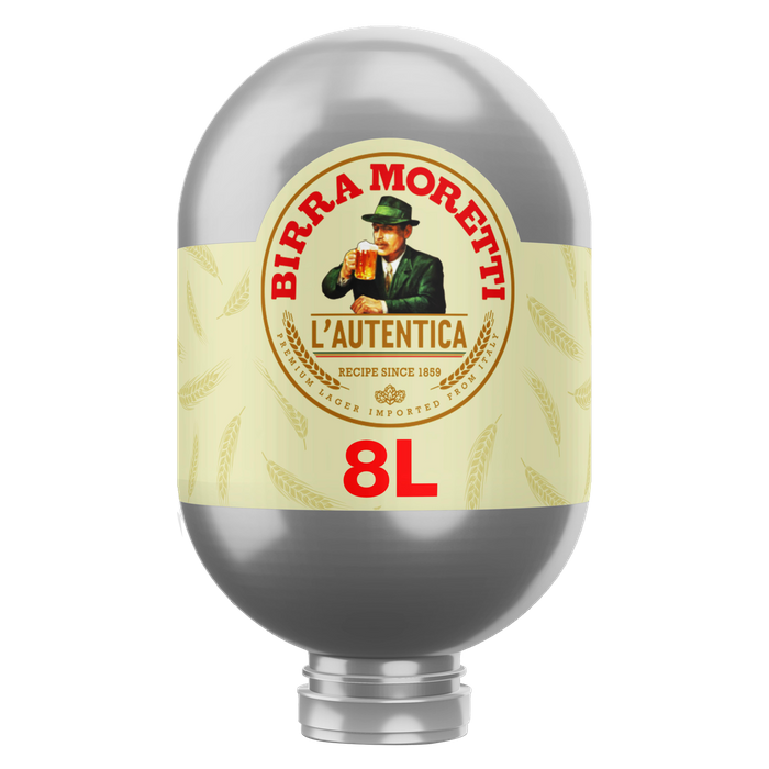 Bière Pilsner Moretti   Blonde 4.6°