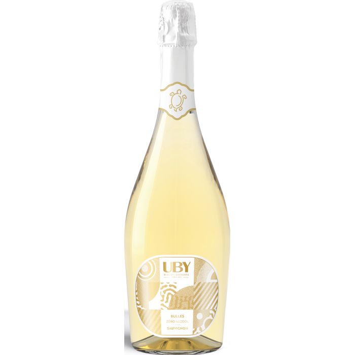 Vin désalcoolisé Blanc Uby Zero Alcool Bulles