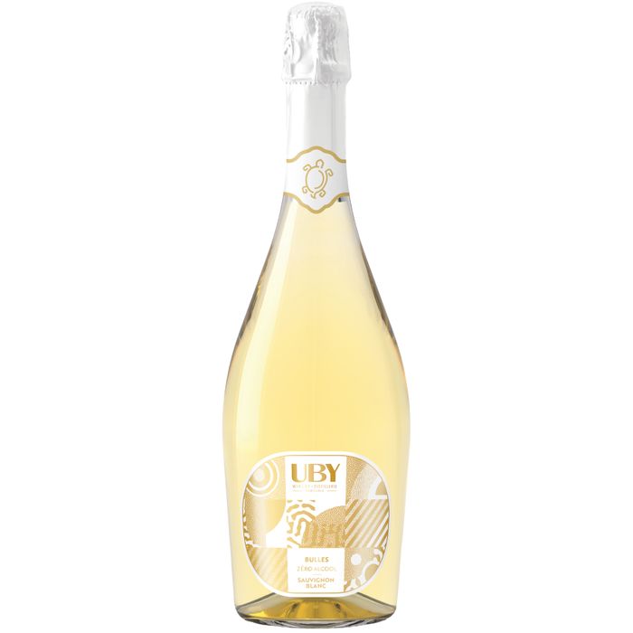 Vin désalcoolisé Blanc Uby Zero Alcool Bulles