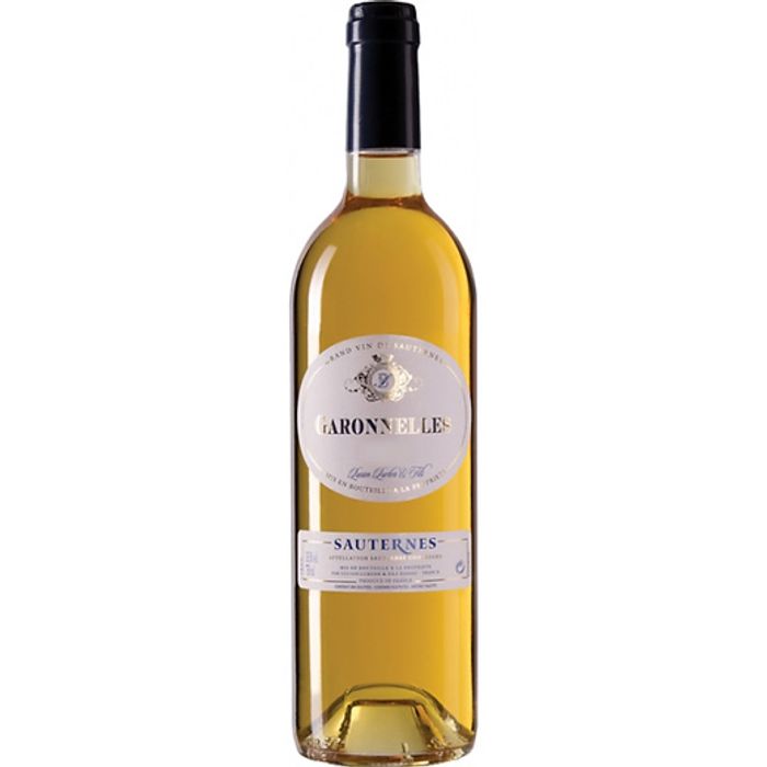AOP Sauternes Blanc Les Garonnelles   2015