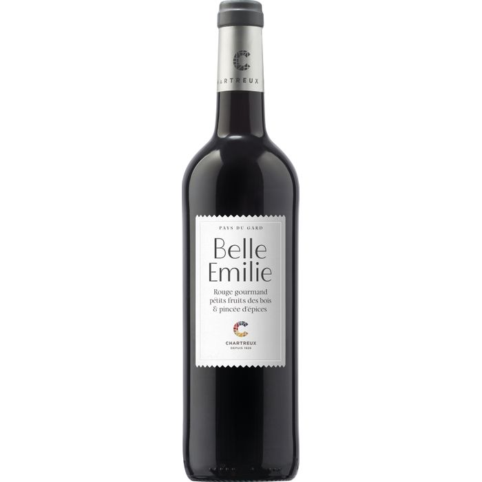 IGP Gard Rouge Cellier des Chartreux Belle Emilie cuvée des Chartreux