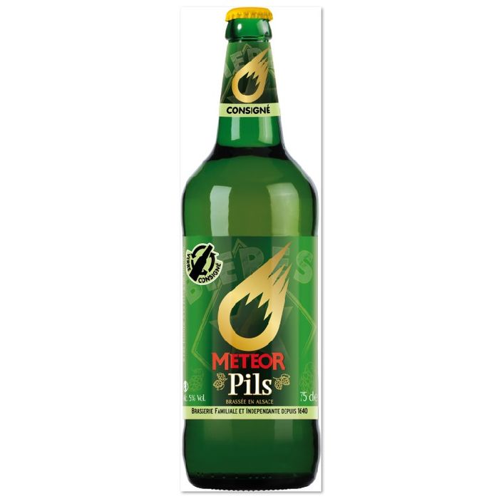 Bière Pilsner Meteor Pils Blonde 5°