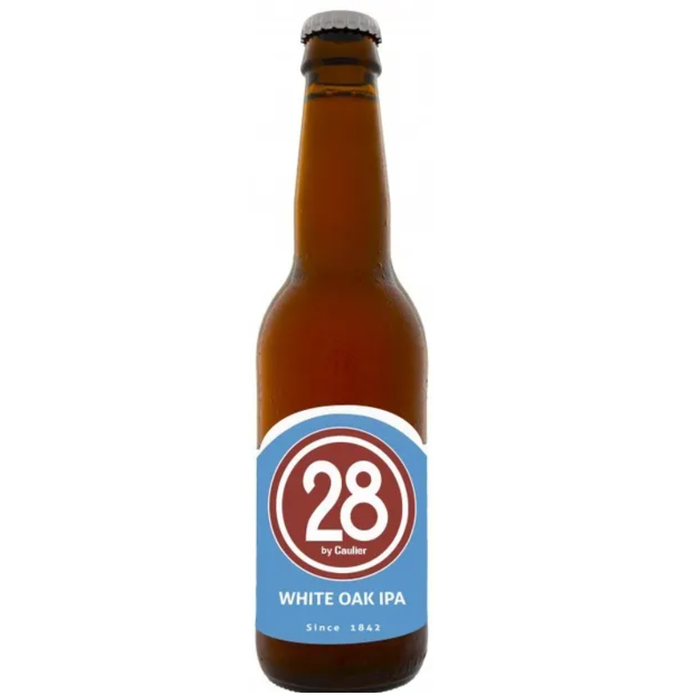 Bière IPA Caulier 28 White Oak Blonde 5.5°
