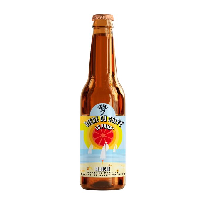 Bière Wheat Beer La Pamp'   Blanche Bio 4.5°