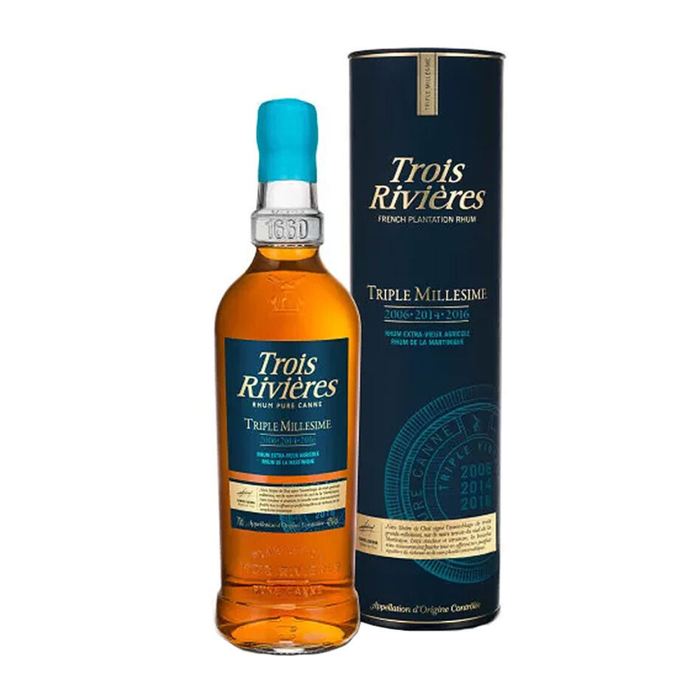 Rhum Vieux Agricole Trois Rivieres Triple Millésime 42°