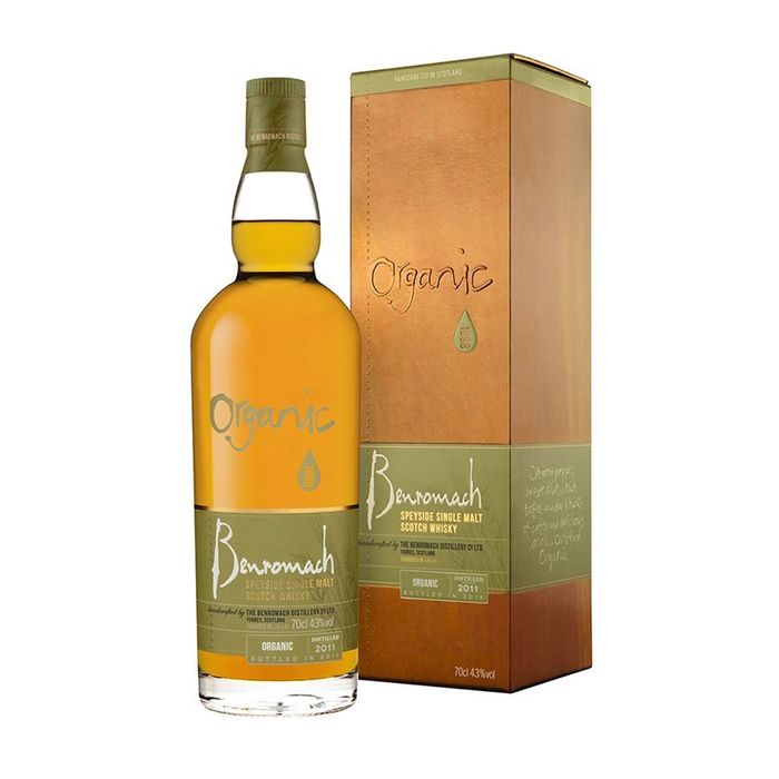 Single Malt Whisky Benromach Organic 43° Bio