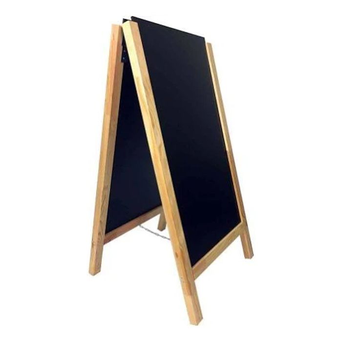 Chevalet Menus Et Services Trottoir Ardoise 4faces 58x117cm