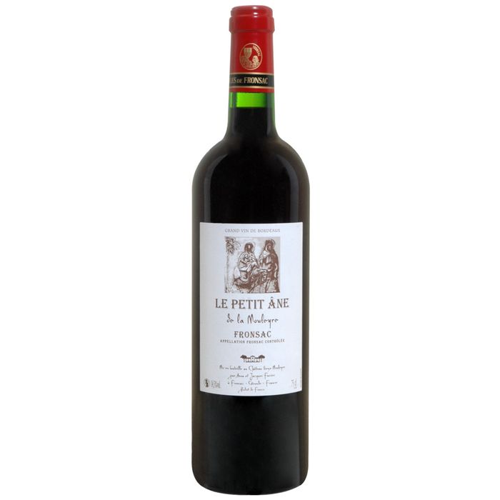 AOP Fronsac Rouge Le Petit Ane   2016