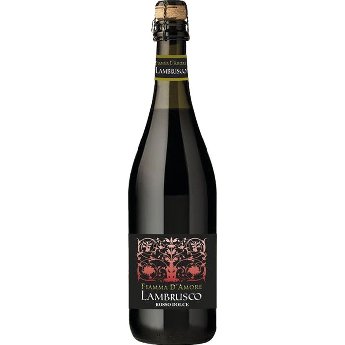 Italie IGT Lambrusco Rouge Fiamma d'Amore Dolce