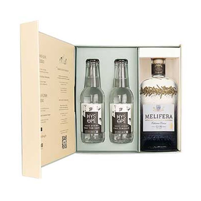 Gin français Melifera Avec 2 Tonics 43° Bio