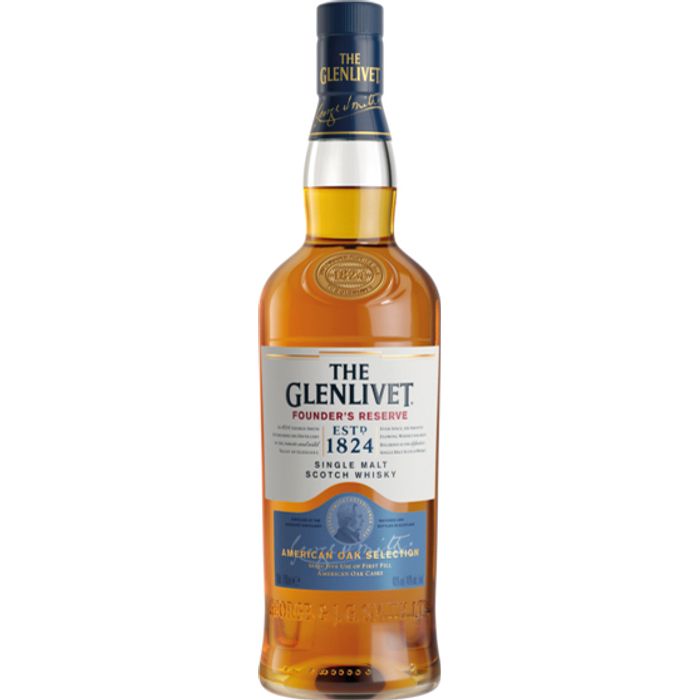 Single Malt Whisky Glenlivet Founder'S Reserve 40°
