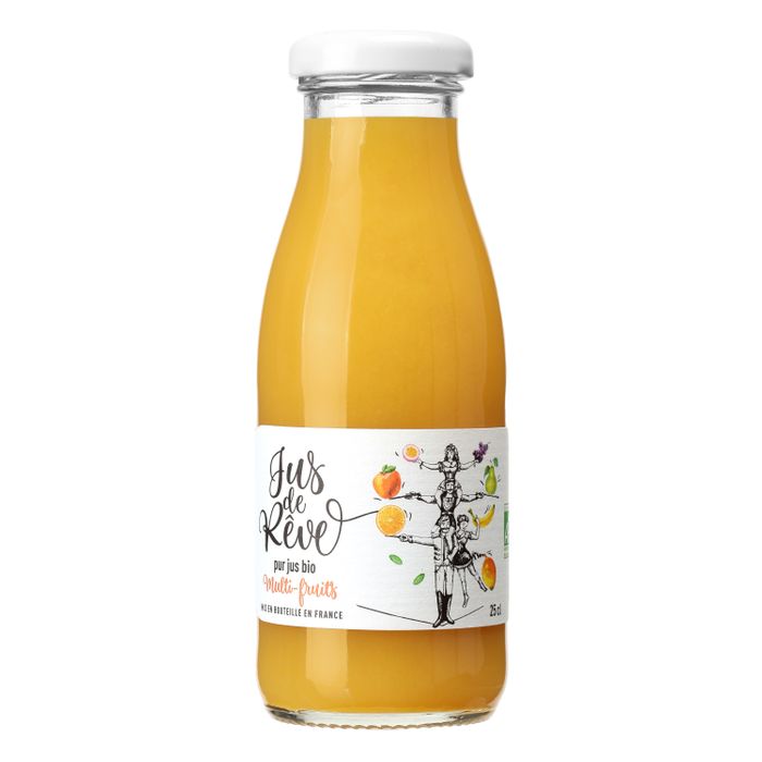 Pur jus de fruits Jus de Rêve   Multifruits Bio
