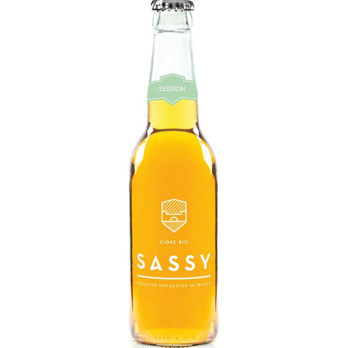 Cidre demi-sec Sassy   Bio 4°