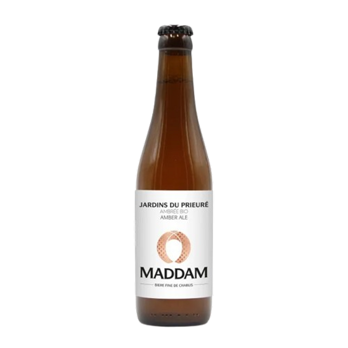 Bière Amber Ale Maddam Jardins Du Prieure Ambrée Bio 6°